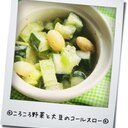 ころころ野菜と大豆のコールスロー